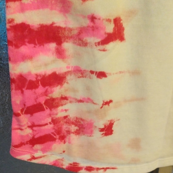 Colorful Tie-Dye Women's Tank Top - Picture 4 of 12